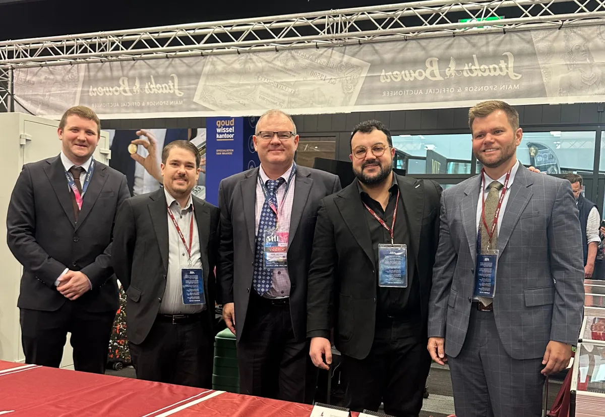 The Stack's Bowers team at the fair